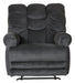 Malone Lay Flat Recliner with Extended Ottoman image