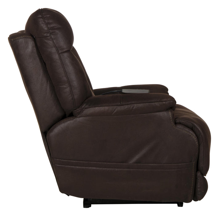 Anders Power Lay Flat Recliner with Power Headrest, Power Lumbar, Heat & Massage and Extension Footrest