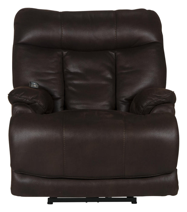 Anders Power Lay Flat Recliner with Power Headrest, Power Lumbar, Heat & Massage and Extension Footrest image