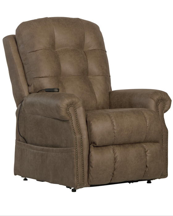 Ramsey Power Lift Lay Flat Recliner with Heat and Massage