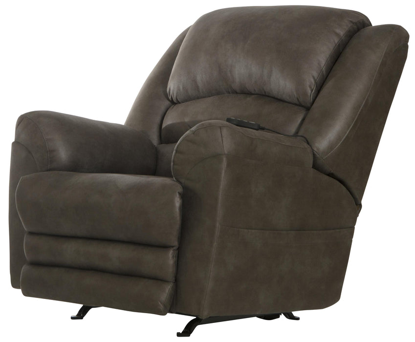 Hayden Extra Extension Rocker Recliner with Heat and Massage