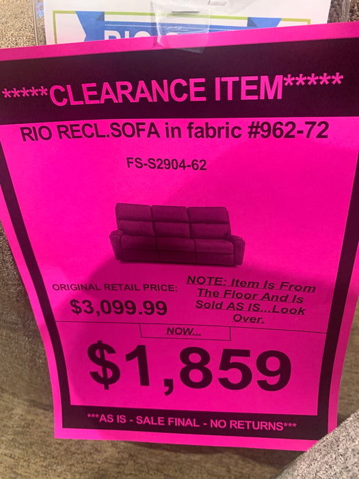 Rio Reclining Sofa