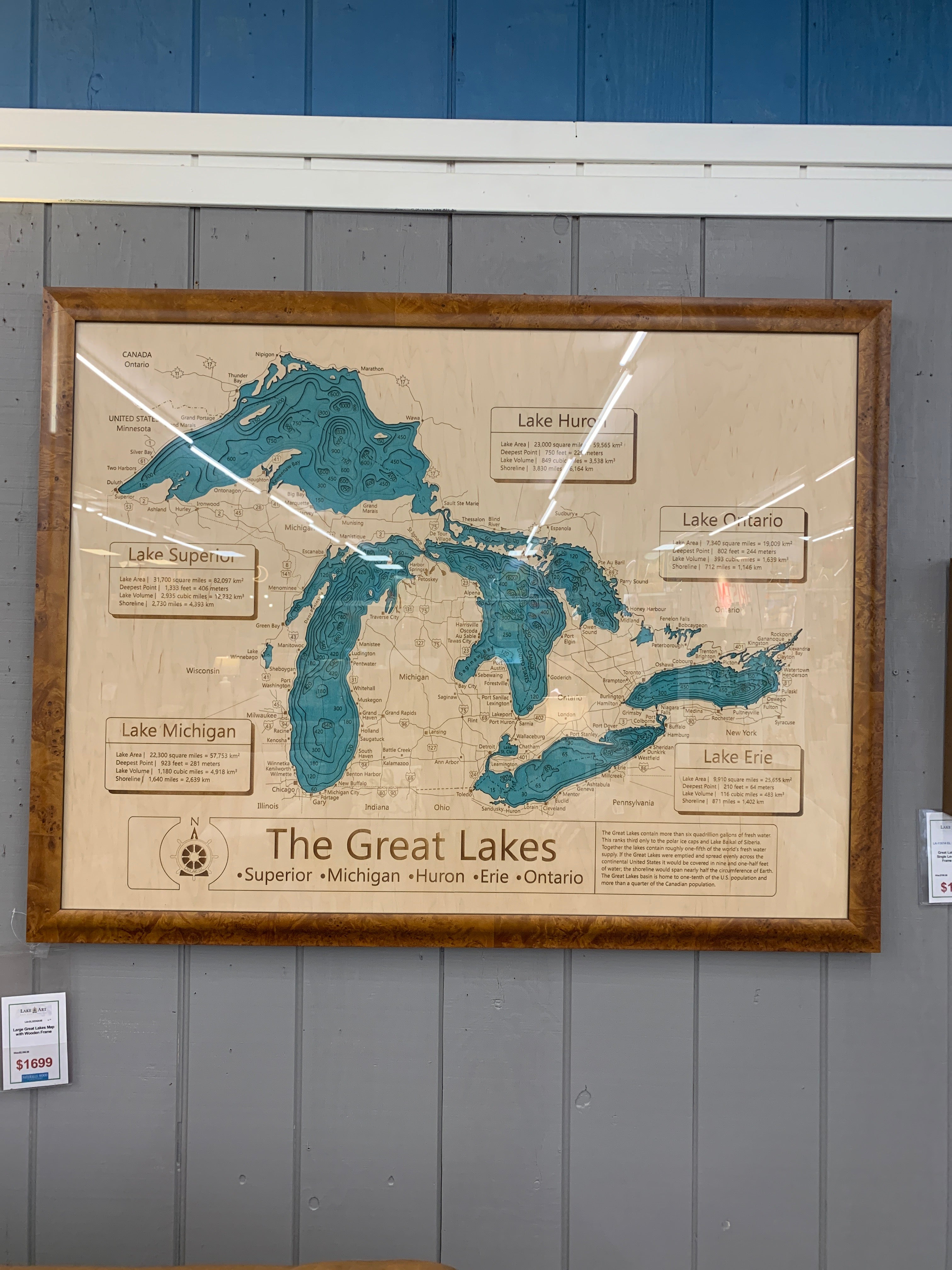 Great Lakes Wall Art