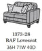 Flexsteel Latitudes Port Royal Leather RAF Loveseat image