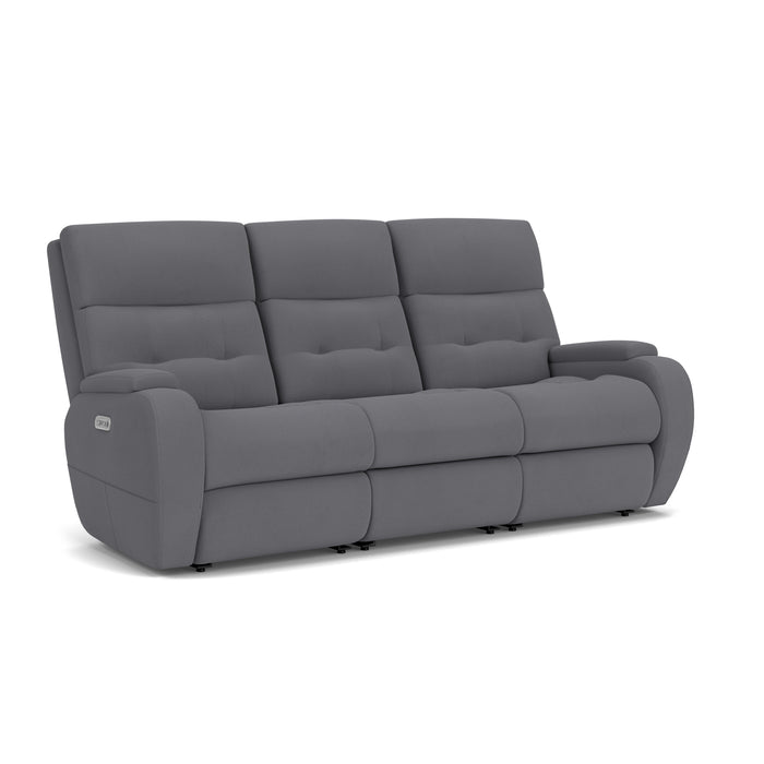 Strait B3906-62H Power Reclining Sofa with Power Headrests