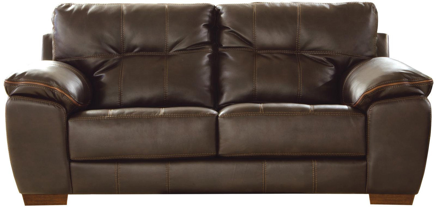 Jackson Furniture Hudson Loveseat in Chocolate 4396-02 image