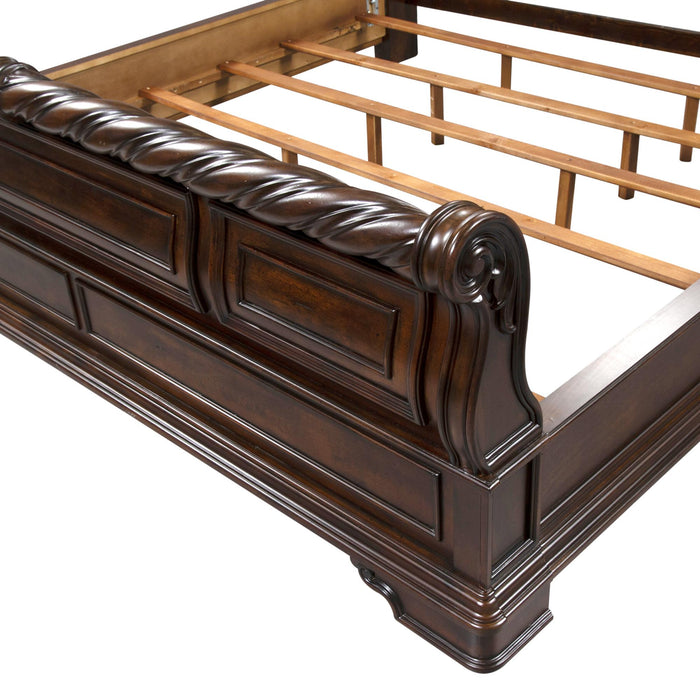 Arbor Place Queen Sleigh Bed, Dresser & Mirror image