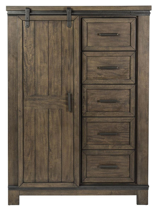 Liberty Thornwood Hills Sliding Door Chest in Rock Beaten Gray image