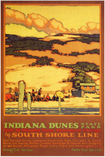 Indiana Dunes State Park Poster