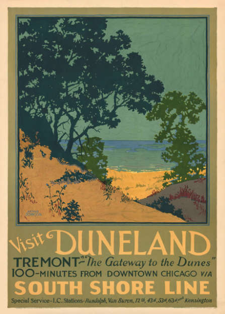 Visit the Duneland: Tremont Poster