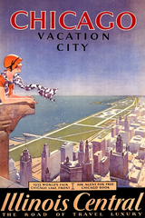 Chicago Vacation City Poster