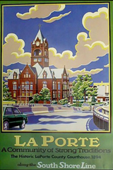 LaPorte Courthouse poster