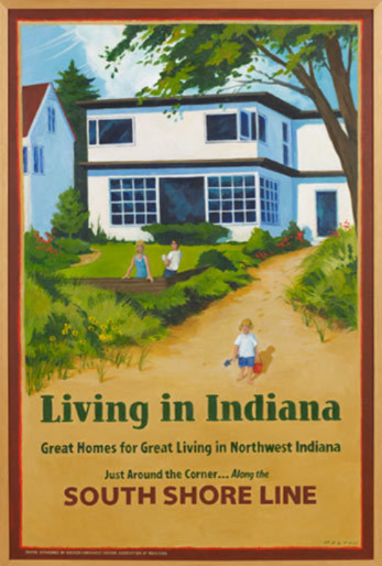 Living in Indiana Poster