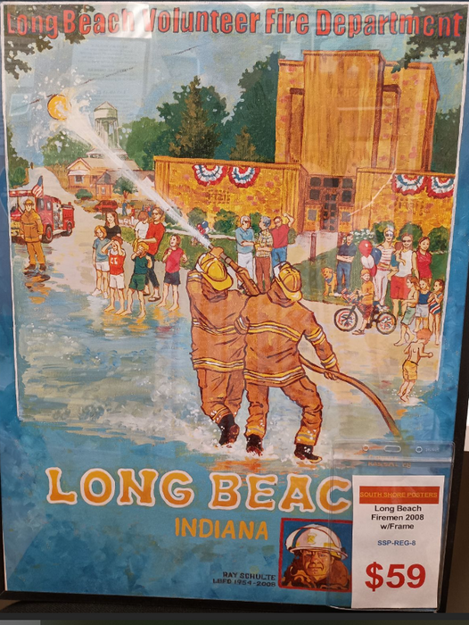 Long Beach Firefighter 2008 Poster