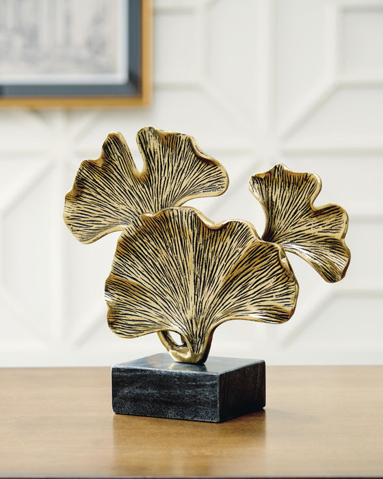 Collridge - Sculpture - Gold Finish / Black