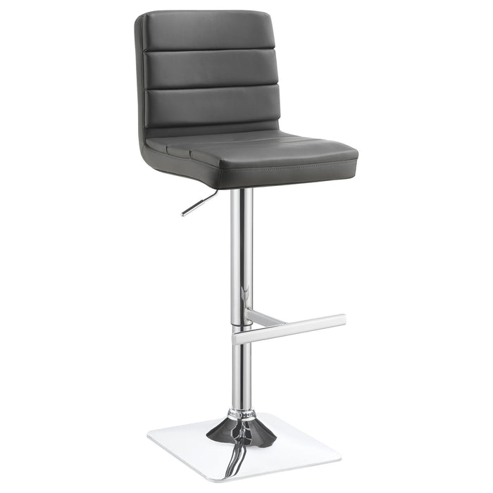 Adjustable Bar Stool (Set of 2) - Gray