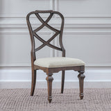 Providence Park - Wood Back Side Chair - Chateau Brown