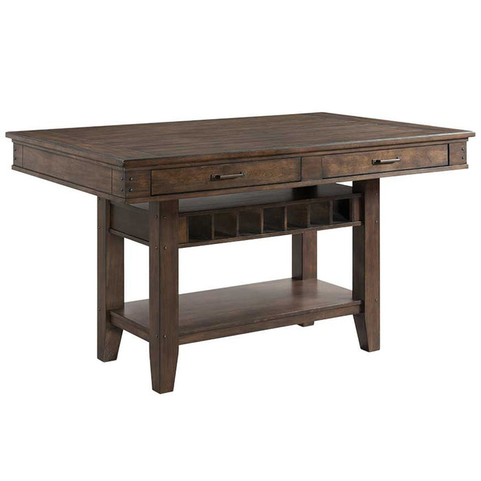 Whiskey River - Kitchen Island - Dark Brown