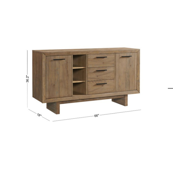 Landmark - Sideboard - Weathered Oak