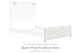 Gerridan - Queen Panel Footboard - White