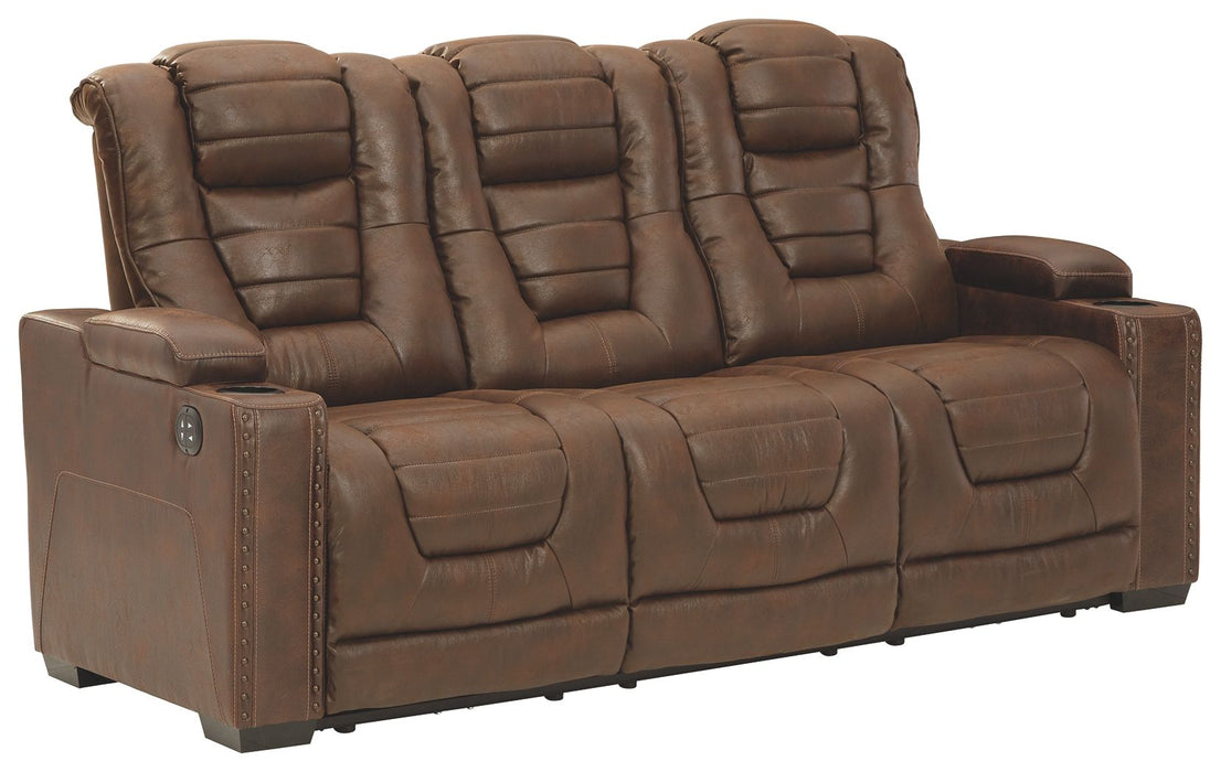 Owner's - Thyme - Pwr Rec Sofa With Adj Headrest