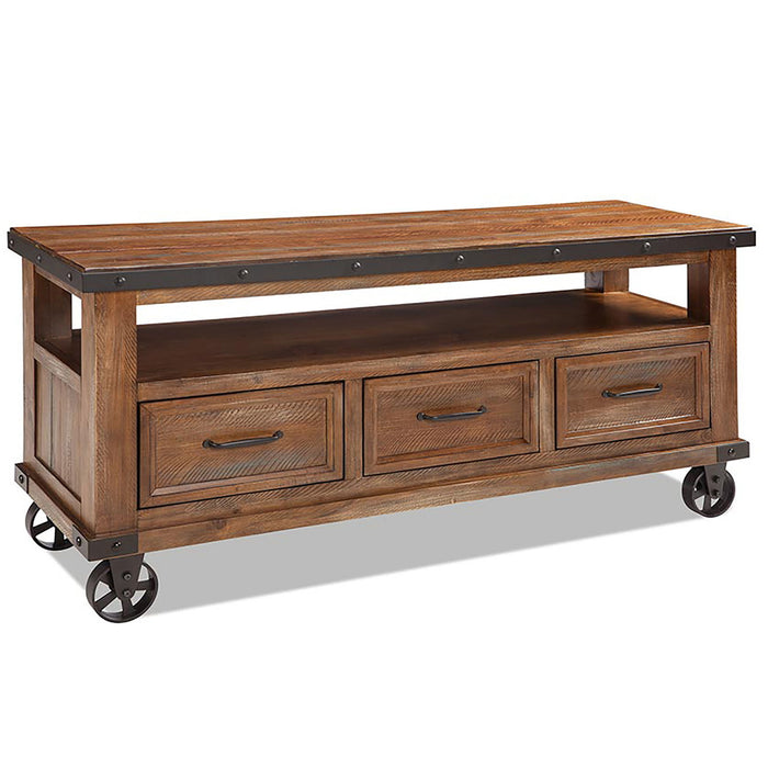 Taos - TV Console - Canyon Brown