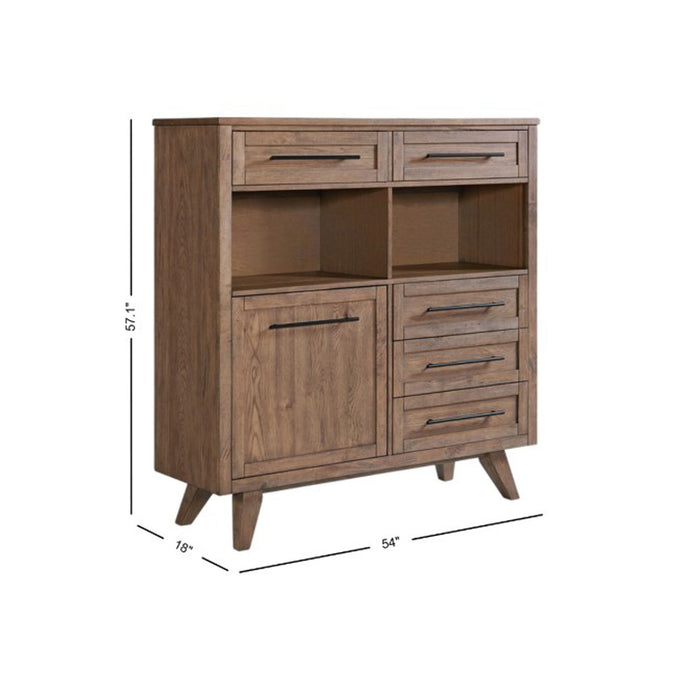 Oslo - Pantry Cabinet - Weathered Chestnut