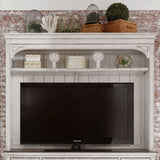 Magnolia Manor - Entertainment Hutch - Antique White