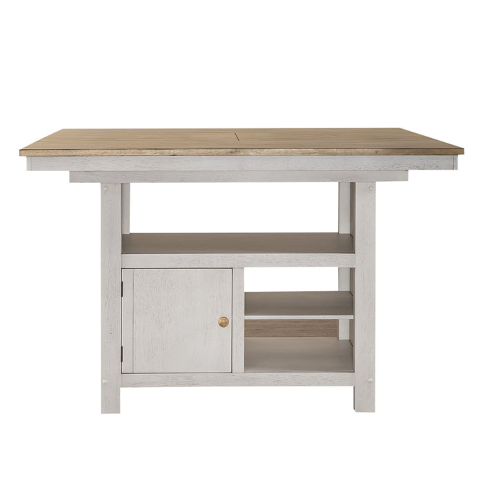 Lindsey Farm - Kitchen Island Top - Weathered White