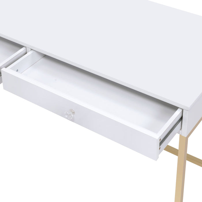 Ottey - High Gloss Writing Desk