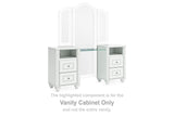 Kozlani - Vanity Cabinet - White