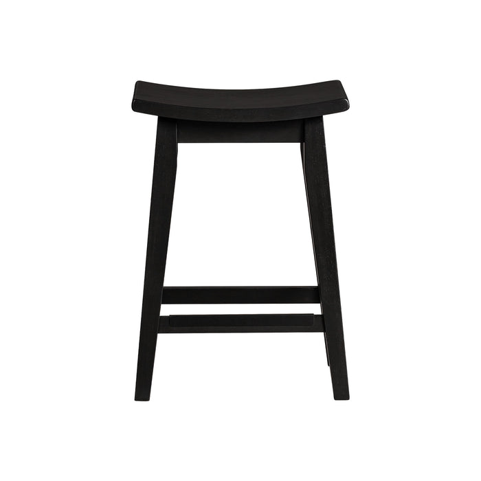 Austin - Backless Stool - Natural Mango Wood