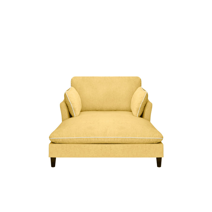 Modern Chaise Lounge Couch Sofa Bed With Pillows
