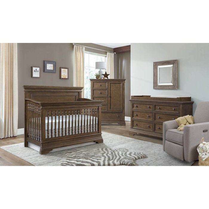 Olivia - Wood Chifferobe - Rosewood