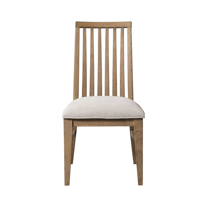 Landmark - Slat Chair - Weathered Oak
