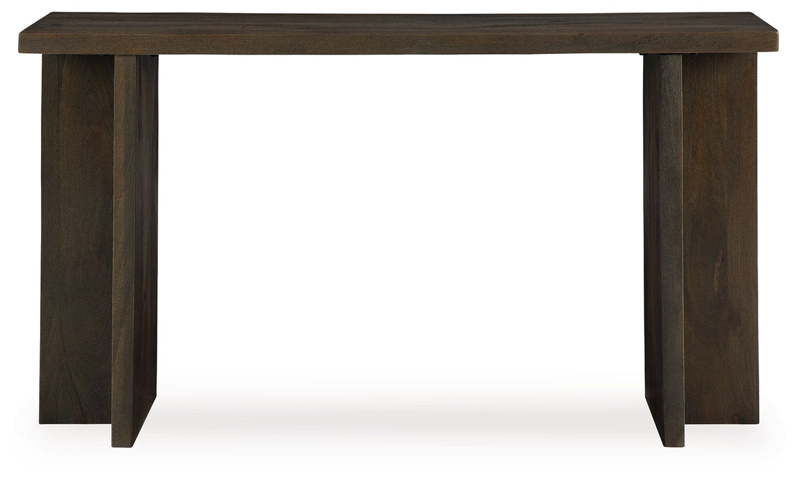 Jalenry - Console Sofa Table - Grayish Brown