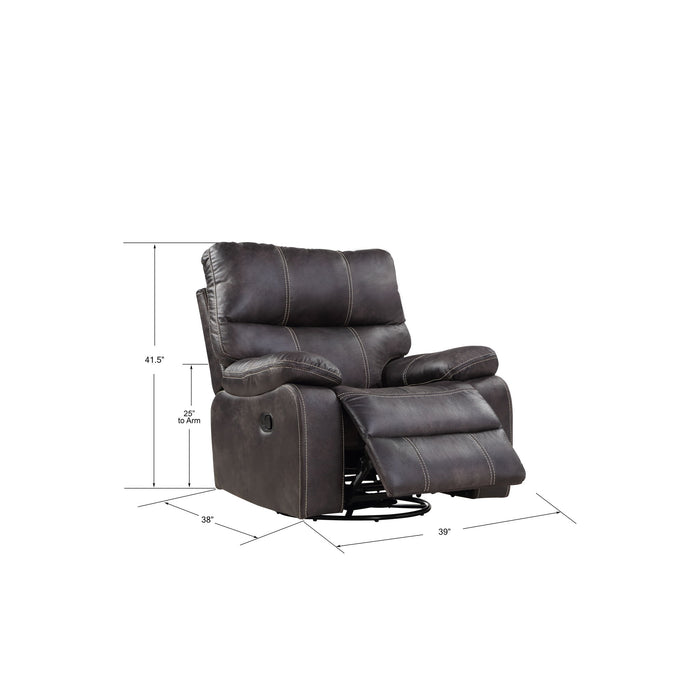 Rustic Swivel Gliding Recliner
