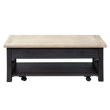 Heatherbrook - Lift Top Cocktail Table - Charcoal & Ash