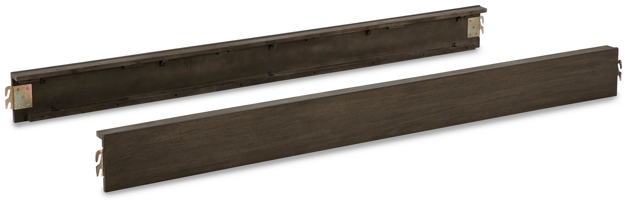 Arkenton - Queen/King Panel Rails - Grayish Brown
