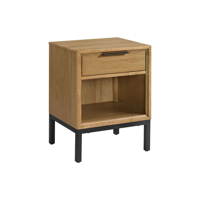 Newport - Nightstand - Natural Oak
