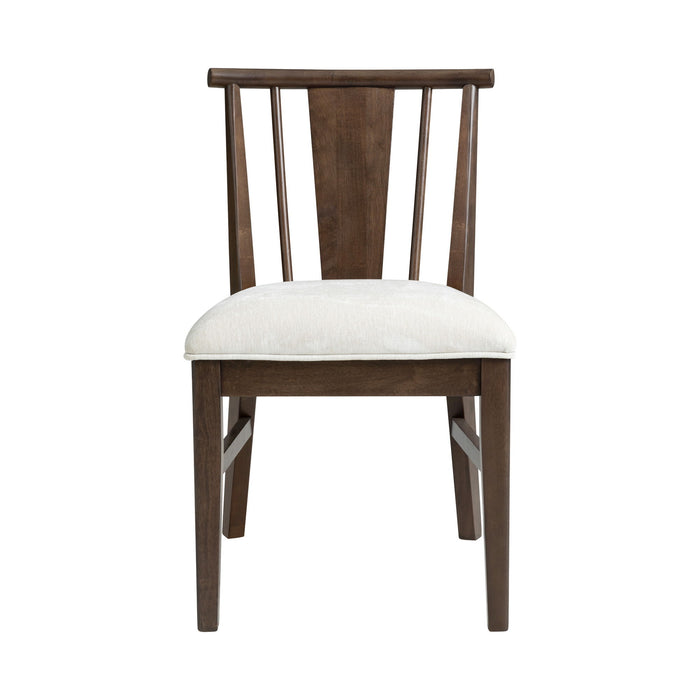 West End - Spindle Chair With Ivory Seat