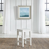 River Place - Console Stool - Riverstone White & Tobacco