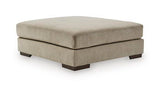 Linenhause - Oversized Accent Ottoman - Dune