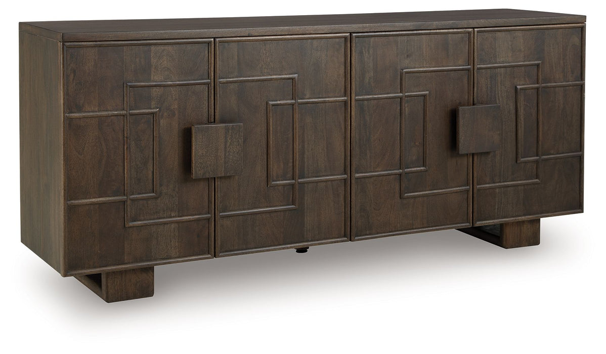Cato - Accent Cabinet - Dark Brown
