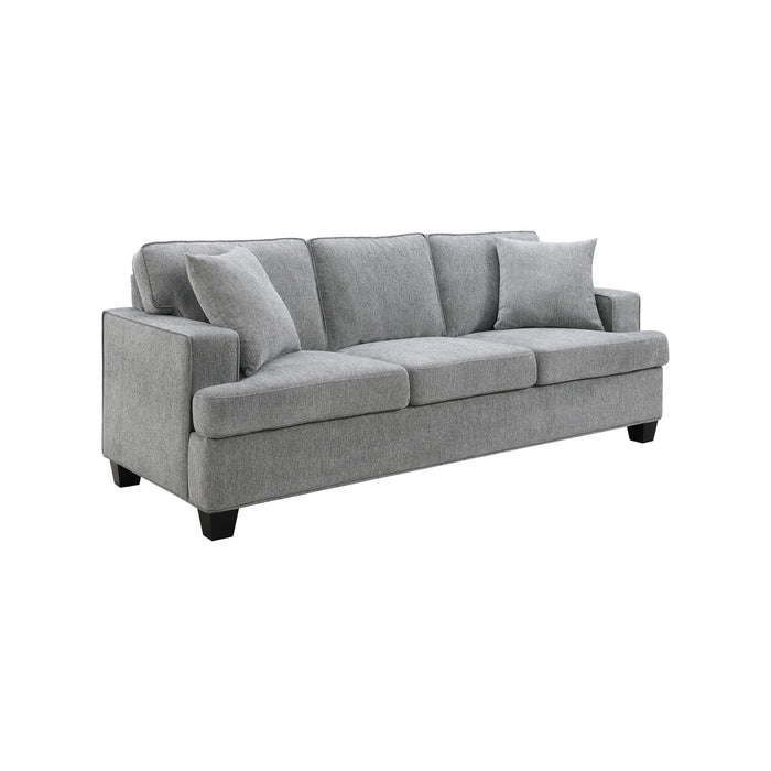 Baldwin - Sofa With 2 Pillows - Dalton Graphite