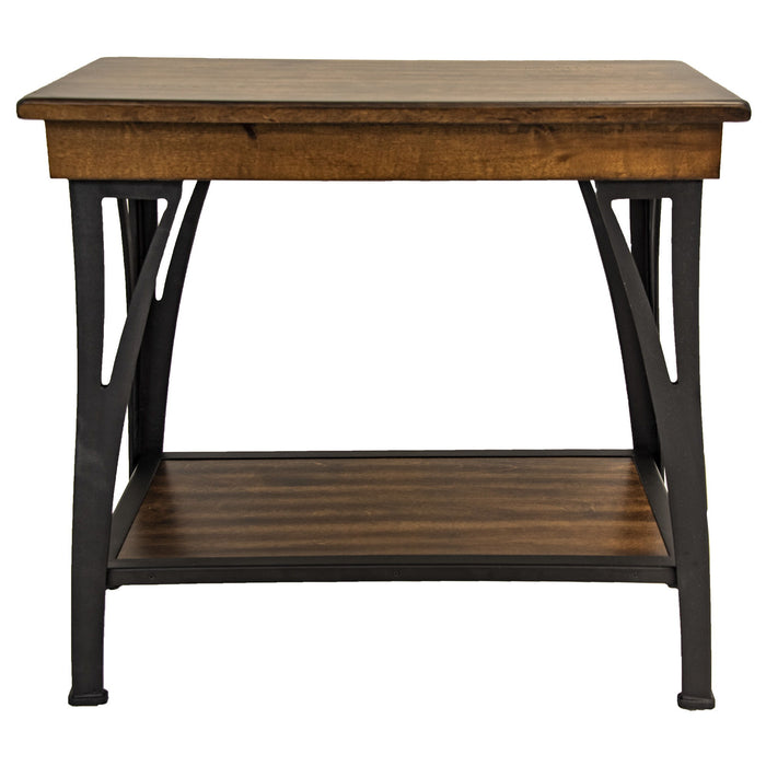District - Chairside Table - Copper