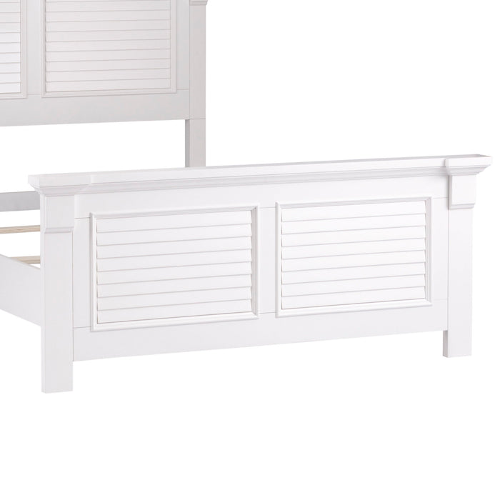 Summer House - Full Panel Footboard - White