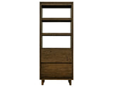 Savia - 2 Drawer Bookcase - Brown