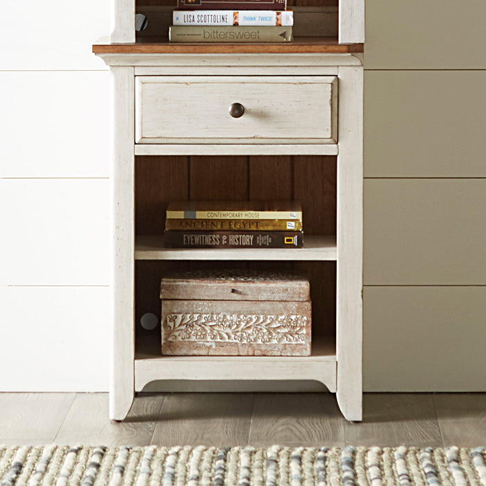 Farmhouse Reimagined - Left Pier Base - White