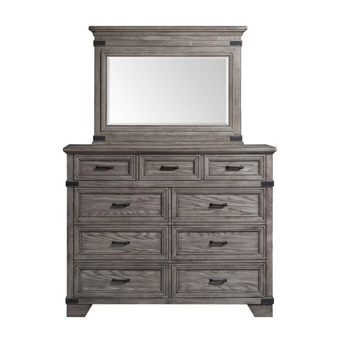 Forge - Tall Dresser - Brushed Steel